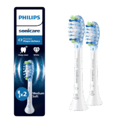 Philips Sonicare Premium Plaque Defence C3 hambaharja otsikud HX9042/87 (VALGE, 2 tk)