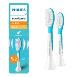 Philips Sonicare For KIDS (7+) hambaharja otsikud lastele Standard (pehmed) HX6042/90 (2 tk)