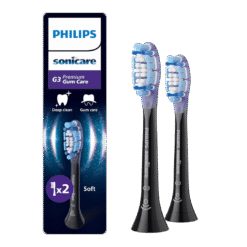 Philips Sonicare Premium Gum Care G3 hambaharja otsikud igemetele HX9052/88 (MUST, 2 tk)