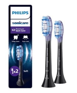 Philips Sonicare Premium Gum Care G3 hambaharja otsikud igemetele HX9052/88 (MUST, 2 tk)