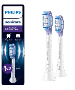 Philips Sonicare Premium Gum Care G3 hambaharja otsikud igemetele HX9052/87 (VALGE, 2 tk)