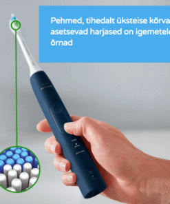 Philips Sonicare Optimal White W2 hambaharja otsikud HX6064/88 (MUST, 4 tk) - Pilt 7