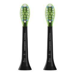 Philips Sonicare Premium White W3 pehme äärega poleerivad hambaharja otsikud HX9062/33 (MUST, 2 tk) - Pilt 3