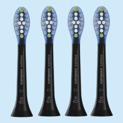 Philips Sonicare Premium Plaque Defence C3 hambaharja otsikud HX9044/88 (MUST, 4 tk) - Pilt 2