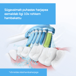 Philips Sonicare Premium Plaque Defence C3 hambaharja otsikud HX9044/88 (MUST, 4 tk) - Pilt 4