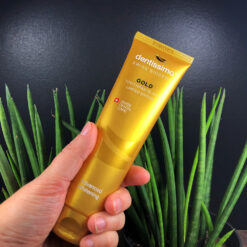 Dentissimo Extra Whitening GOLD 75ML valgendav hambapasta (kullaosakestega) - Pilt 10