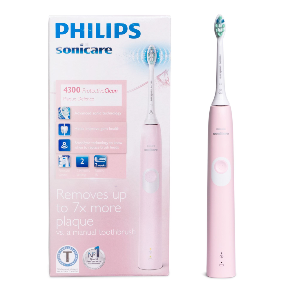 philips sonicare protectiveclean black and pink 1 1 hx6800 35