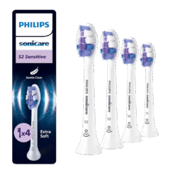 Philips Sonicare S2 Sensitive (Ultra Soft) ülipehmed hambaharja otsikud HX6054/87 (4tk)