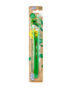 TePe GOOD Tongue Cleaner keelepuhastaja ROHELINE (vähendab halba hingeõhku)