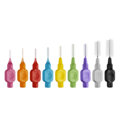 TePe 0,45 mm hambavaheharjad ORANŽ (1 suurus, 8 tk pakis - interdentaalhari) - Pilt 7