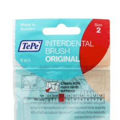 TePe 0,5 mm hambavaheharjad PUNANE (2 suurus, 8 tk pakis - interdentaalhari) - Pilt 2