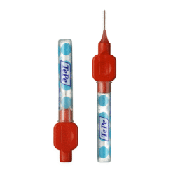 TePe 0,5 mm hambavaheharjad PUNANE (2 suurus, 8 tk pakis - interdentaalhari) - Pilt 5
