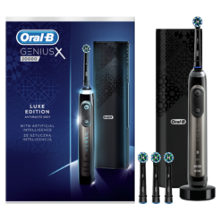 Oral-B Genius X 20000N Antracite Grey LUX Edition elektriline hambahari (surveanduri, 6 režiimi, 4 harjapeaga) - Pilt 2