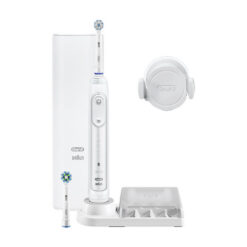 Oral-B GENIUS 10000 elektriline hambahari surveanduriga VALGE (6 režiimi, 2 harjapead) + Reisikarp - Pilt 2