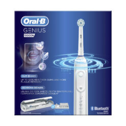 Oral-B GENIUS 10000 elektriline hambahari surveanduriga VALGE (6 režiimi, 2 harjapead) + Reisikarp - Pilt 3