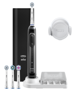 Oral-B GENIUS 10000 elektriline hambahari surveanduriga MUST (6 režiimi, 4 harjapead) - Pilt 3