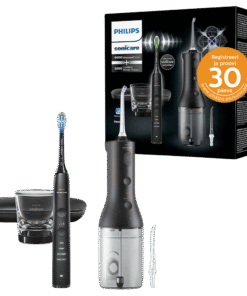 Philips Sonicare DiamondClean 9000 HX3886/43 elektriline hambahari + Power Flosser 3000 veeprits (MUST)