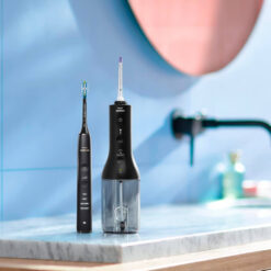 Philips Sonicare DiamondClean 9000 HX3886/43 elektriline hambahari + Power Flosser 3000 veeprits (MUST) - Pilt 3