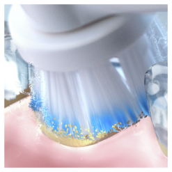 Oral-B Vitality 100 Sensitive UltraThin elektriline hambahari taimeri ja pehme harjapeaga (SININE) - Pilt 4