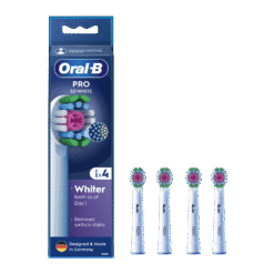 Oral-B 3D WHITE Pro valgendavad hambaharja otsikud (EB18-4, 4tk)