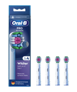 Oral-B 3D WHITE Pro valgendavad hambaharja otsikud (EB18-4, 4tk)