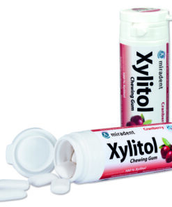 Närimiskumm Miradent 100% Xylitol JÕHVIKA (30g, pakis 30tk)