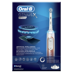 Oral-B GENIUS X 20100S Rose Gold elektriline hambahari (surveanduri, äpi, 6 režiimi ja 1 harjapeaga) - Pilt 7