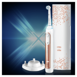 Oral-B GENIUS X 20100S Rose Gold elektriline hambahari (surveanduri, äpi, 6 režiimi ja 1 harjapeaga) - Pilt 3