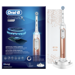 Oral-B GENIUS X 20100S Rose Gold elektriline hambahari (surveanduri, äpi, 6 režiimi ja 1 harjapeaga) - Pilt 4