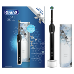 Oral-B PRO 1 / 750 elektriline hambahari koos surveanduri ja reisikarbiga (1 režiim, 1 harjapea - MUST) - Pilt 5
