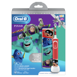 Oral-B Vitality 100 "PIXAR" elektriline hambahari LASTE (2 kiirust, lastele al. 3.a) + Reisikarp - Pilt 3