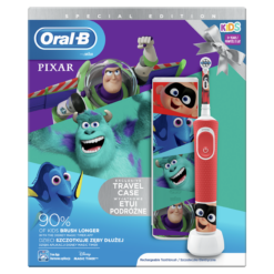 Oral-B Vitality 100 "PIXAR" elektriline hambahari LASTE (2 kiirust, lastele al. 3.a) + Reisikarp - Pilt 5