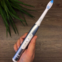 Oral-B Pulsonic SLIM Luxe 4500 Platinum Sonic elektriline hambahari (2 harjapead) +Reisikarp - Pilt 3