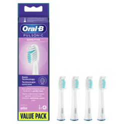 Oral-B PULSONIC Clean pehmed hambaharja otsikud - Sensitive (SR32-4 , 4tk) - Pilt 2