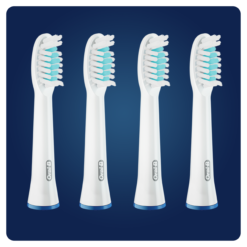 Oral-B PULSONIC Clean pehmed hambaharja otsikud - Sensitive (SR32-4 , 4tk) - Pilt 3