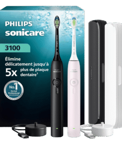 Philips Sonicare 3100 elektriline hambahari (HX4072/42) MUST + ROOSA