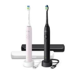 Philips Sonicare 3100 elektriline hambahari (HX4072/42) MUST + ROOSA - Pilt 2