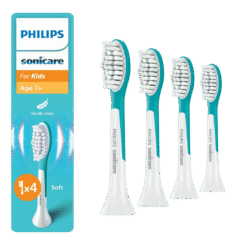 Philips Sonicare For KIDS (7+) hambaharja otsikud lastele Standard (pehmed) HX6044/90 (4 tk)