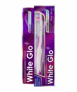 White Glo 2in1 with Mouthwash valgendav hambapasta koos suuveega 100ml (kaasa tasuta käsihambahari)