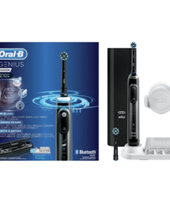Oral-B GENIUS 10000 Midnight Black elektriline hambahari surveanduriga MUST (6 režiimi, 2 harjapead) - Pilt 4
