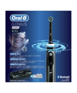 Oral-B GENIUS 10000 Midnight Black elektriline hambahari surveanduriga MUST (6 režiimi, 2 harjapead) - Pilt 2