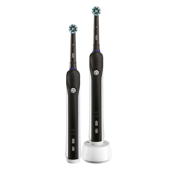 Oral-B PRO 1 / 790 DUO elektriline hambahari surveanduriga MUST (2 käepidet, 2 harjapead) - Pilt 2