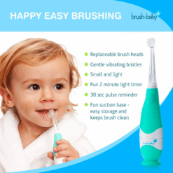 Brush-Baby BabySonic elektriline hambahari väikelastele SININE (kuni 3.a) - Pilt 2