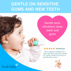 Brush-Baby BabySonic elektriline hambahari väikelastele SININE (kuni 3.a) - Pilt 3