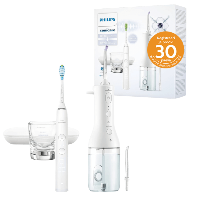 Philips sonicare diamondclean 9000 hx3866 41 power flosser hammas32