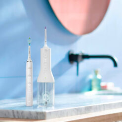 Philips Sonicare DiamondClean 9000 HX3886/41 elektriline hambahari + Power Flosser 3000 veeprits (VALGE) - Pilt 4