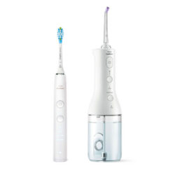Philips Sonicare DiamondClean 9000 HX3886/41 elektriline hambahari + Power Flosser 3000 veeprits (VALGE) - Pilt 5