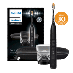 Philips Sonicare DiamondClean 9000 BLACK elektriline hambahari (HX9911) 4 režiimi, 3 intensiivsuse, surveanduri ja äpiga