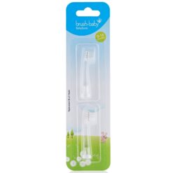 Brush-Baby Baby Sonic laste elektrilise hambaharja vahetusotsik 0-18 kuud (2 tk)