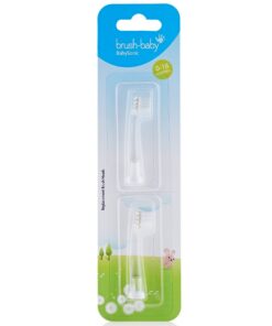 Brush-Baby Baby Sonic laste elektrilise hambaharja vahetusotsik 0-18 kuud (2 tk)
